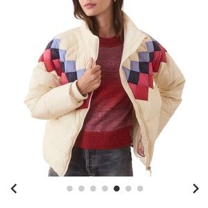 Marine Layer Multicolor Puffer Jacket